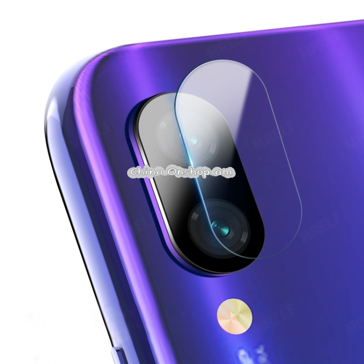 0.3mm 2.5D Transparent Rear Camera Lens Protector Tempered Glass Film for Xiaomi Redmi Note 7 Pro