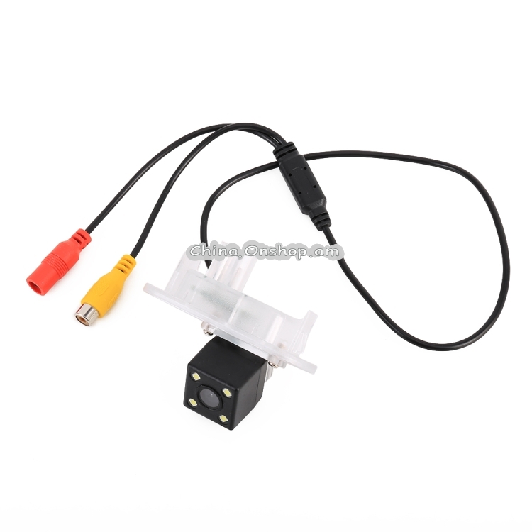 720x540 Effective Pixel HD Waterproof 4 LED Night Vision Wide Angle Car Rear View Backup Reverse Camera for Toyota Camry 2018