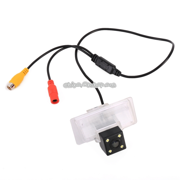 720x540 Effective Pixel HD Waterproof 4 LED Night Vision Wide Angle Car Rear View Backup Reverse Camera for Nissan