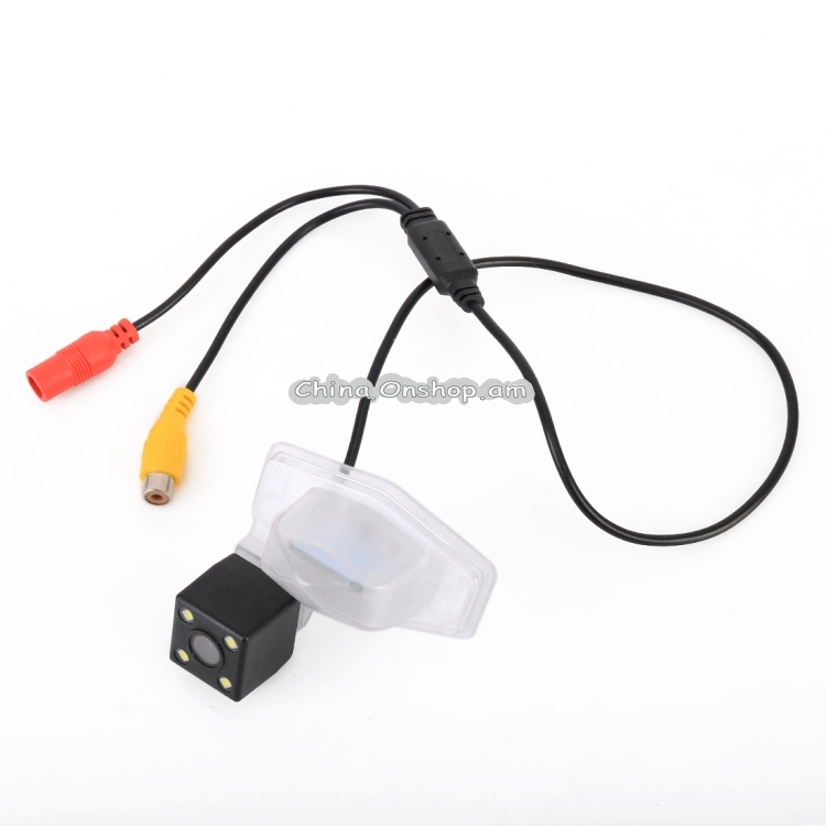 Effective Pixel HD Waterproof 4 LED Night Vision Wide Angle Car Rear View Backup Reverse Camera for Honda Odyssey 2015-2018