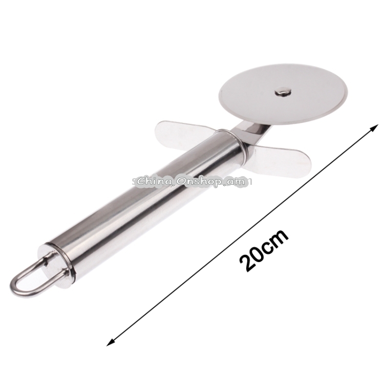 Stainless Steel Round Pizza Cutter Knife