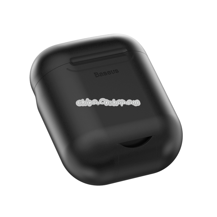 Baseus WIAPPOD-01 Anti-dust Wireless Charger Silicone Protective Case for Apple AirPods
