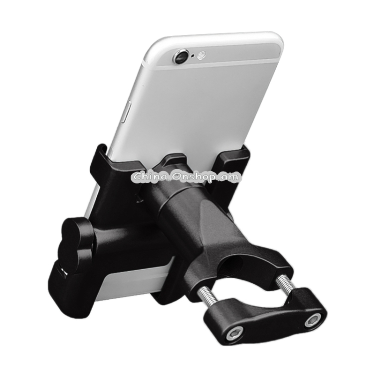 Motorcycle Handlebar Aluminum Alloy Phone Bracket