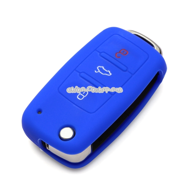 Silicone Car Key Cover Case for Volkswagen Golf