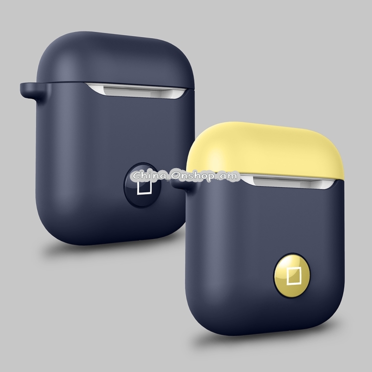 Angibabe HX-0010-CMD Anti-fall Wireless Bluetooth Earphone Silicone Protective Case for Apple AirPods