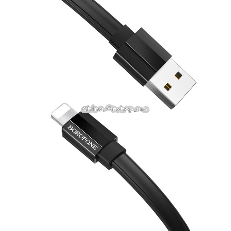 Borofone BU8 1.2m 8 Pin to USB Charging & Data Cable