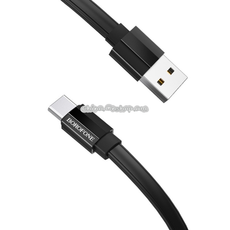 Borofone BU8 1.2m USB-C / Type-C to USB Charging & Data Cable