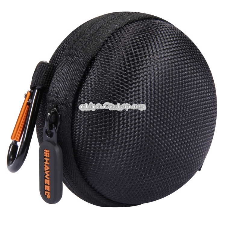 HAWEEL Portable EVA Storage Bag Box with Carabiner for Headphone / Earphone