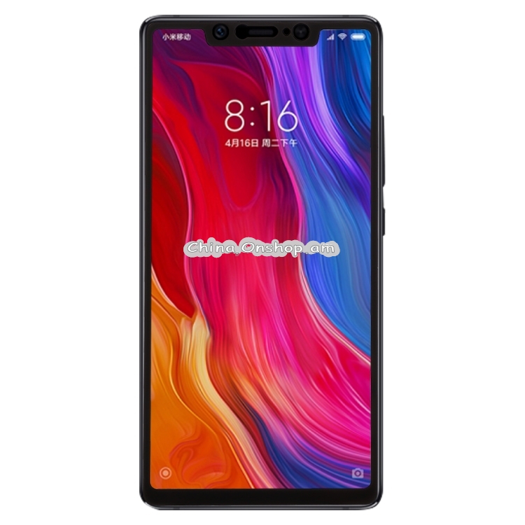 0.26mm 9H 2.5D Tempered Glass Film for Xiaomi Mi 8 SE(Black)