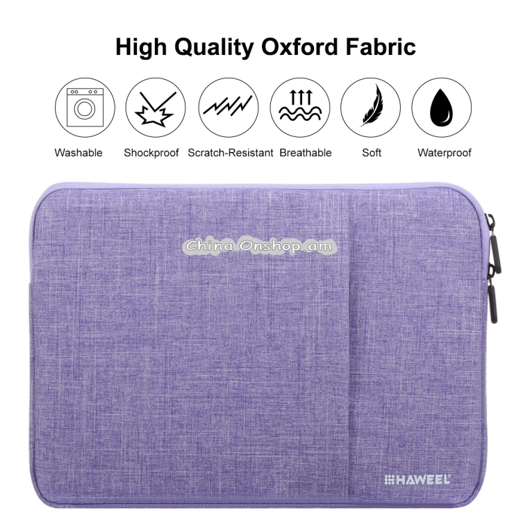 HAWEEL 15.0 inch Sleeve Case Zipper Briefcase Laptop Carrying Bag