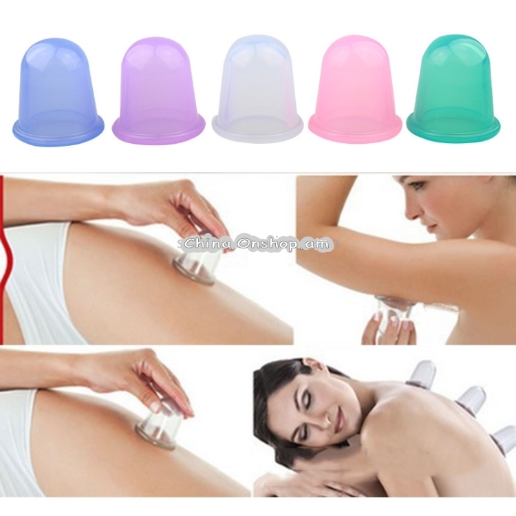 Health Care Body Massage Vacuum Silicone Cupping Cup