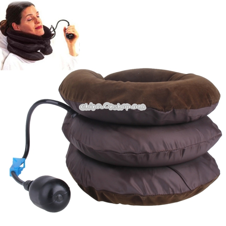 Inflatable Air Cervical Neck Traction Device Soft Head Back Shoulder Neck Ache Massager Headache Pain Relieve Relaxation Brace