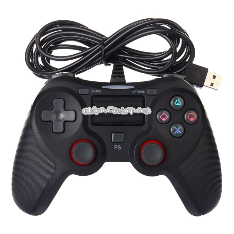 Console Vibration Wired Game Controller for PS4