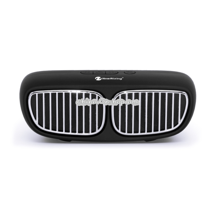 NewRixing NR-2020 Car Model Concept Design Bluetooth Speaker with Hands-free Call Function, Support TF Card & USB & FM & AUX