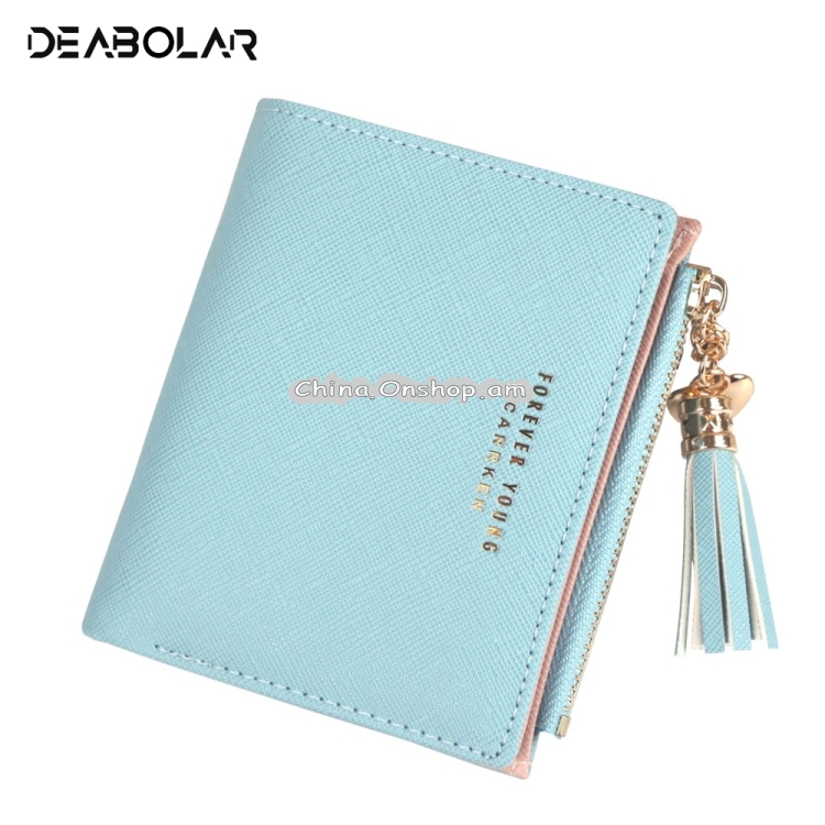Lady Short Cross-Streaked Suzip Wallet