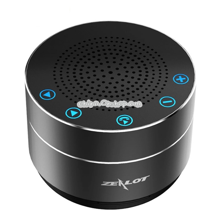 ZEALOT S19 3D Surround Bass Stereo Touch Control Bluetooth V4.2+EDR Speaker, Support AUX, TF Card