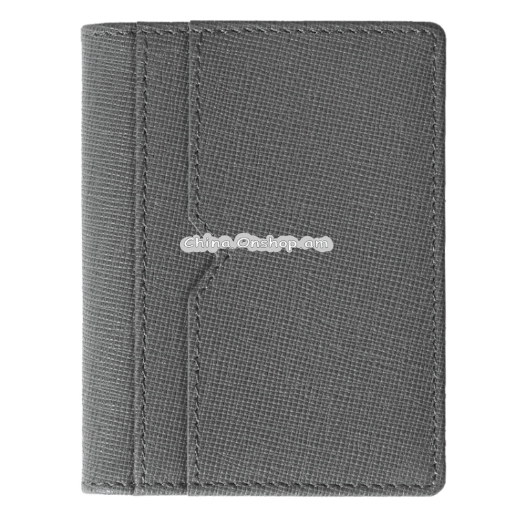 Original Xiaomi Portable Business Cowhide Vertical Folding Card Bag