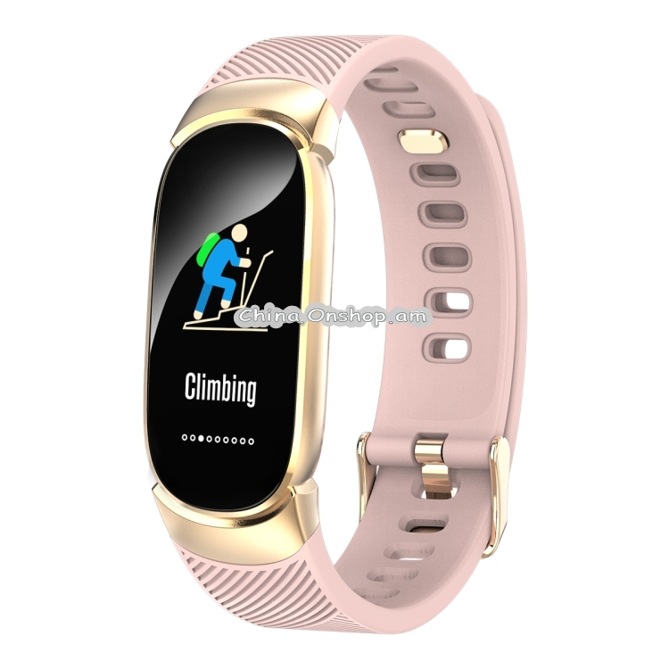 QW16 0.96 inches LCD Color Screen Smart Bracelet IP67 Waterproof, Support Call Reminder /Heart Rate Monitoring /Sleep Monitoring /Sedentary Reminder /Blood Pressure Monitoring