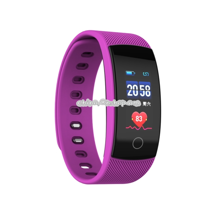 QS80 Plus 0.96 inches TFT Color Screen Smart Bracelet IP67 Waterproof, Support Call Reminder /Heart Rate Monitoring /Sleep Monitoring /Blood Pressure Monitoring /Sedentary Reminder