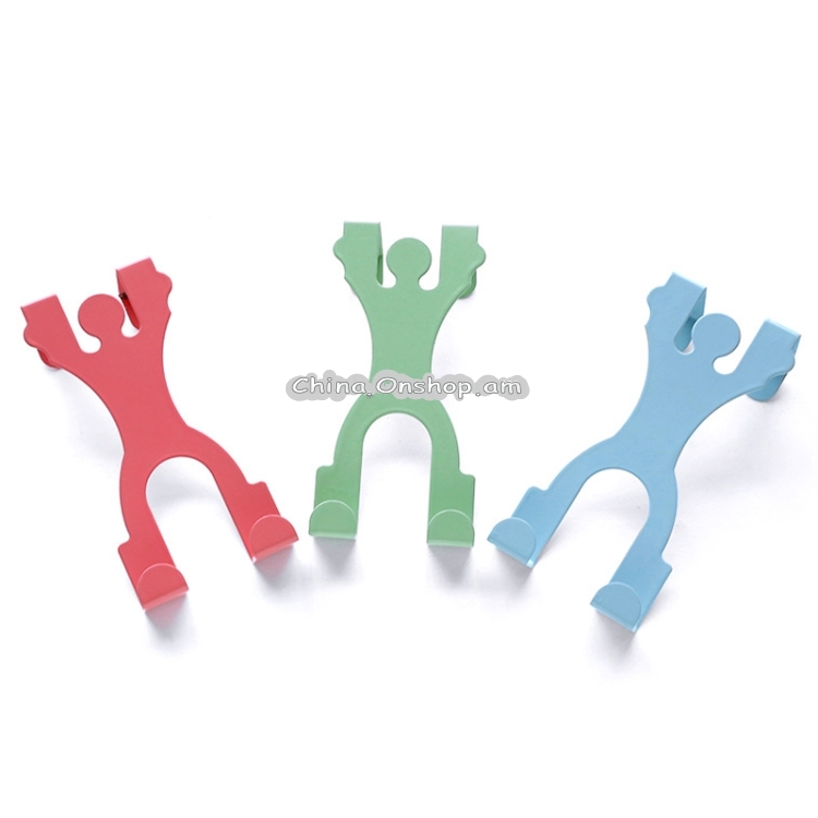 4 PCS Creative Design Wall Adhesive Power Plug Socket Holder Hanger
