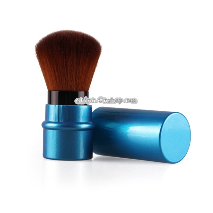 Retractable Foundation Makeup Powder Blush Beauty Brushes Travel Cosmetic