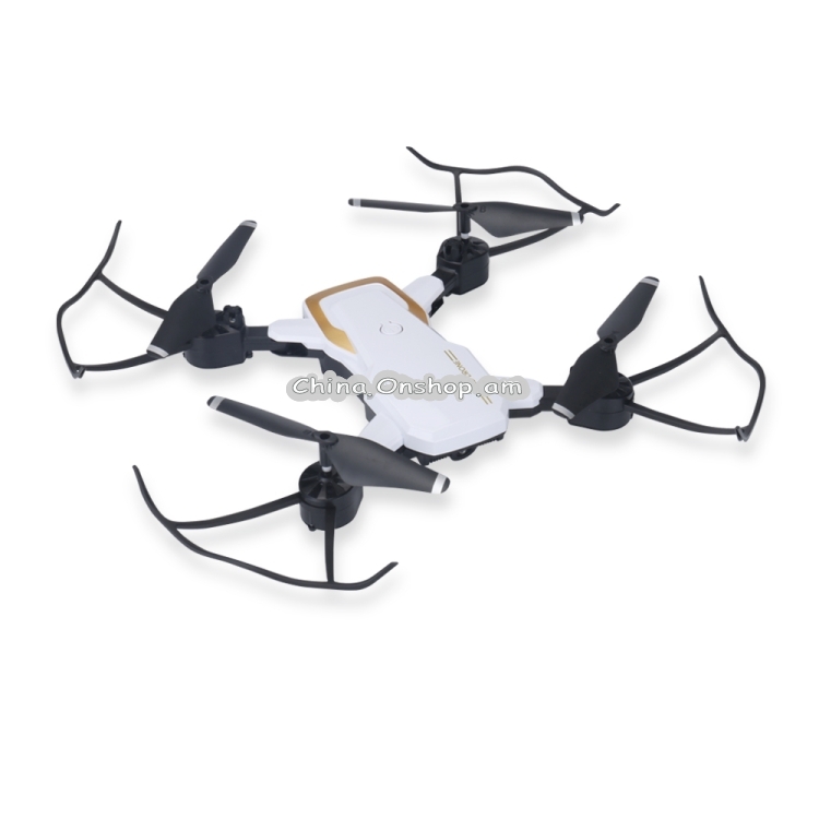 LF609 Foldable Wifi FPV RC Drone Quadcopter with 2.0MP Camera, One Battery, Support Forwards & Backwards, 360 Degrees Rotating, Altitude Hold Mode