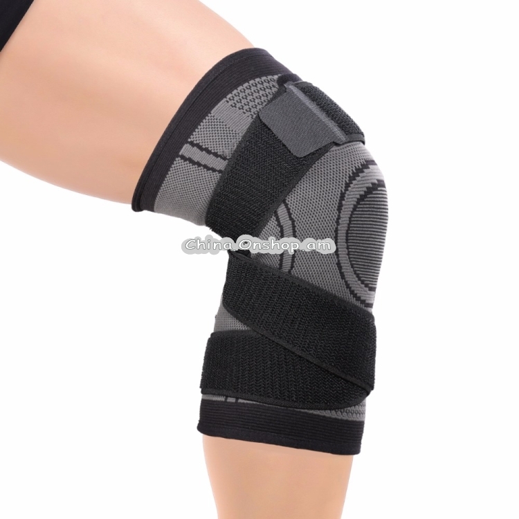 2 PCS Fitness Running Cycling Bandage Knee Support Braces Elastic Nylon Sports Compression Pad Sleeve