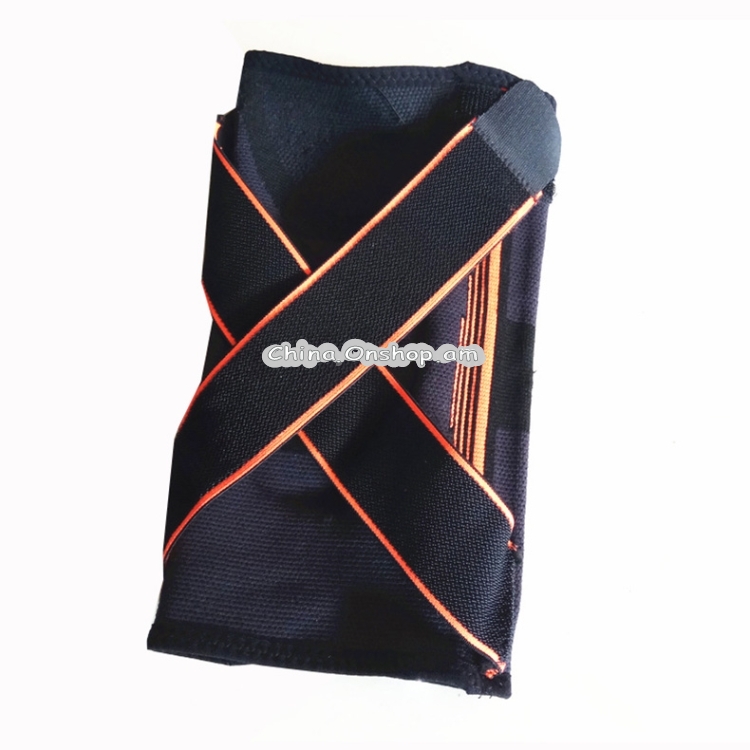 Sports High Elastic Shockproof Non-slip Silicone Knee Support Guards with Pressure Strip