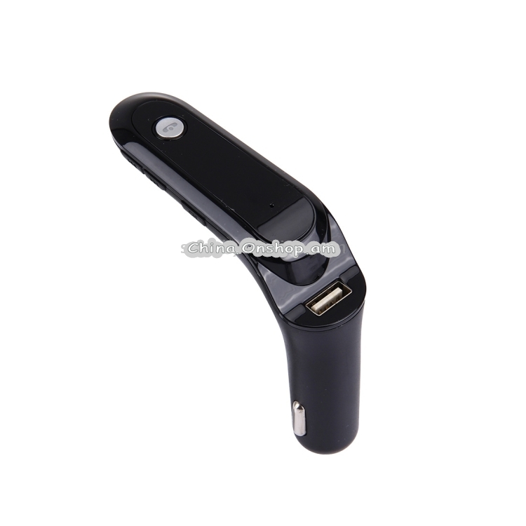 CARS7 Bluetooth Car Charger with Digital Display for Mobile Phone