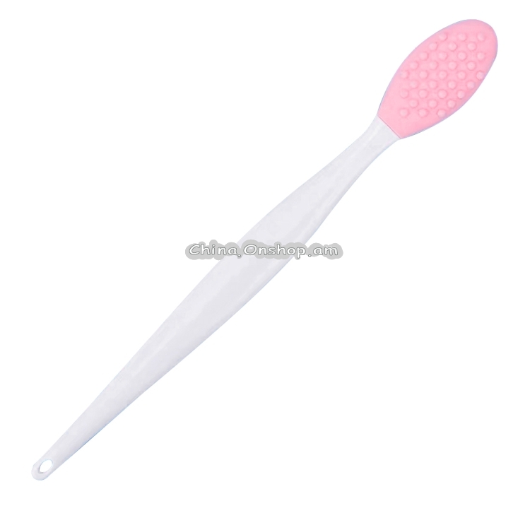 Plastic + Silicone Manual Blackhead Removal Exfoliating Facial Massage Cleaning Brush