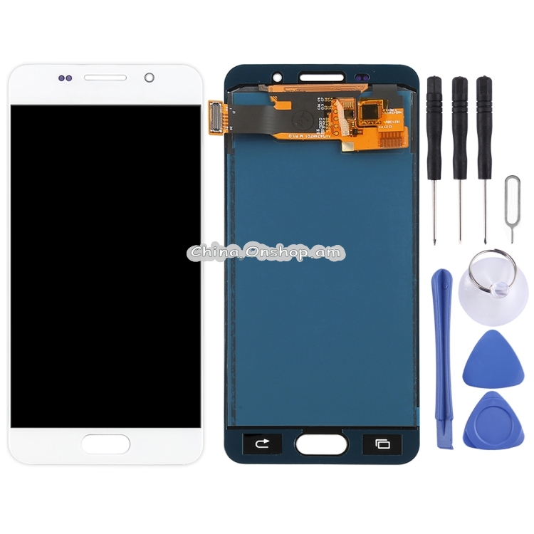LCD Screen and Digitizer Full Assembly (TFT Material) for Galaxy A3 (2016), A310F, A310F/DS, A310M, A310M/DS, A310Y(White)