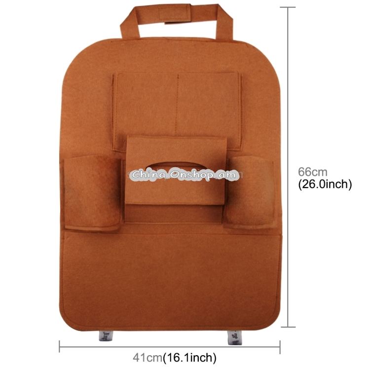 KANEED Auto Car Backseat Organizer Multi-Pocket Travel Storage Bag for Sunglass Phone