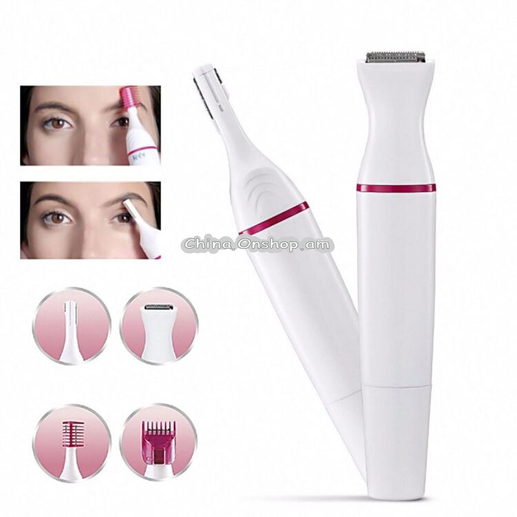 5 in 1 Women Hair Removal Women Shaver Female Shaving Machine Electric Trimmer Razor for Eyebrow Face Underarm