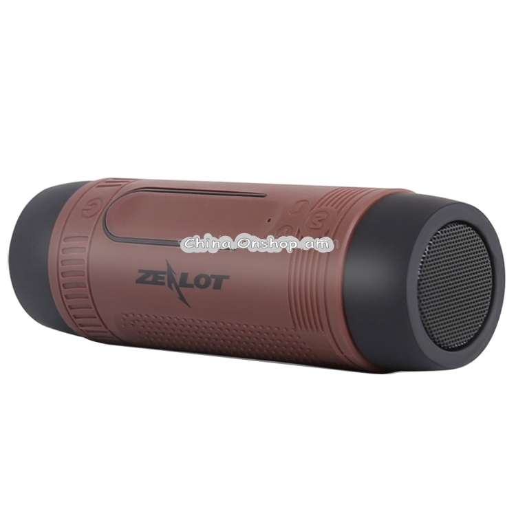 Zealot S1 Multifunctional Outdoor Waterproof Bluetooth Speaker, 4000mAh Battery