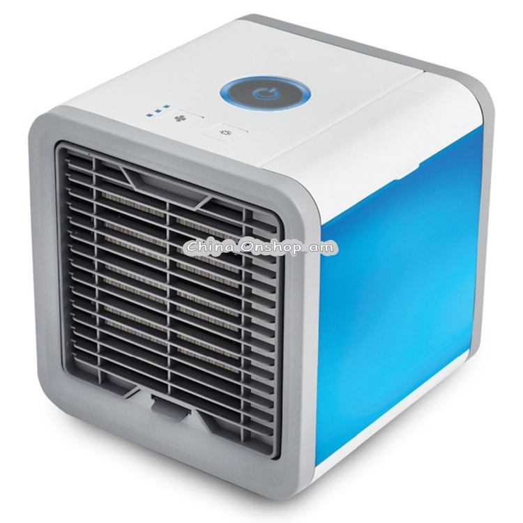 Arctic Air-1 Portable Energy Efficient Evaporation Cooling /Mini Air Conditioning USB Fan /Air-cooler Purifier with 3 Speed Modes,Built in LED Light