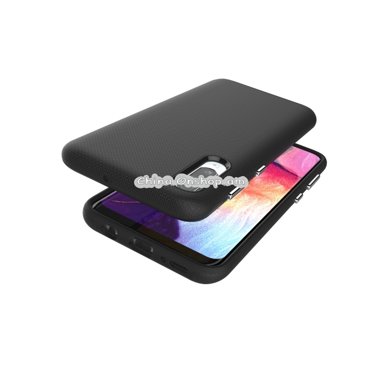 Anti-slip Armor Texture TPU + PC Case for Samsung A50