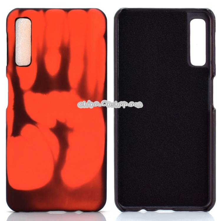 Paste Skin + PC Thermal Sensor Discoloration Case for Samsung A50