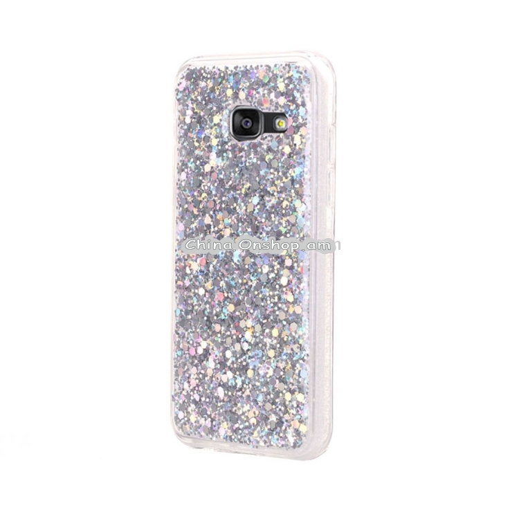 For Galaxy A5 (2017) / A520 Glitter Powder Soft TPU Protective Case
