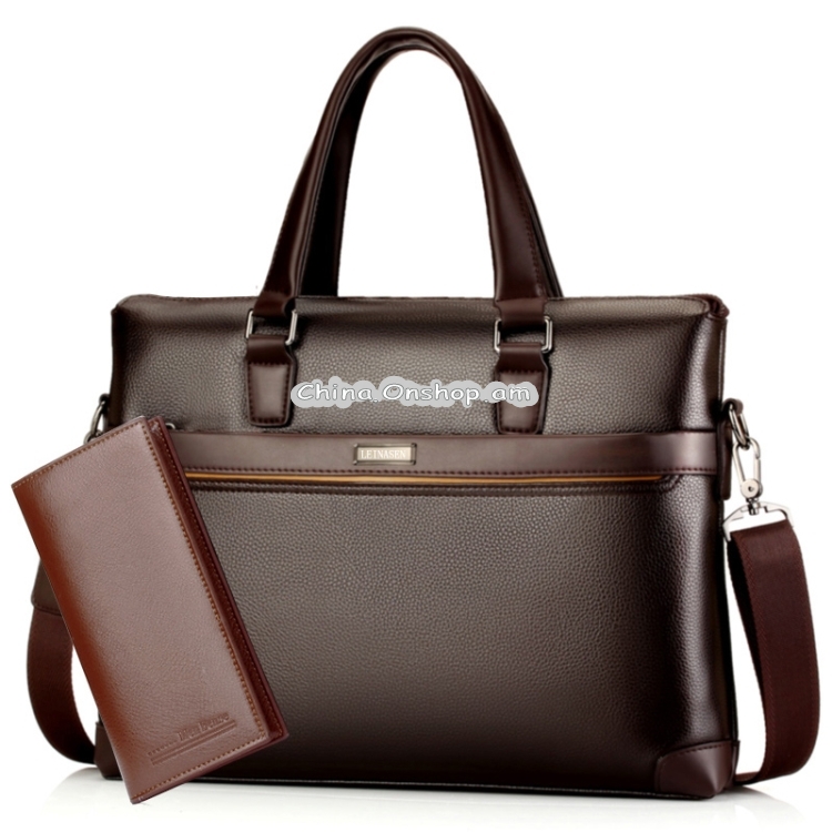 WEIXIER 16037 Multifunctional Men Business Handbag Computer Briefcase Single Shoulder Bag with Handbag