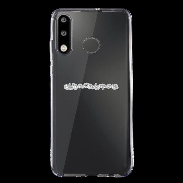 0.75mm Ultrathin Transparent TPU Soft Protective Case for Huawei P30 Lite