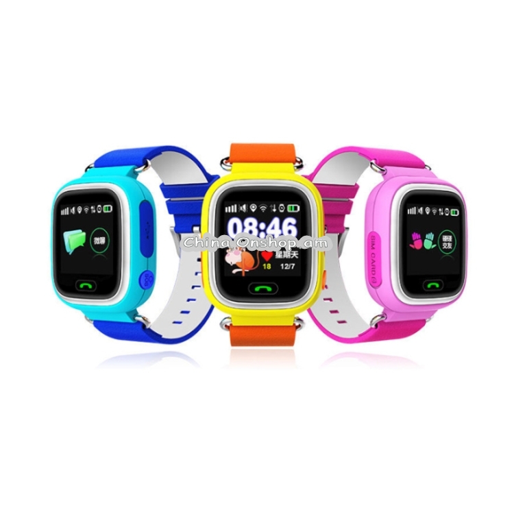 Q90 1.22 inch IPS Color Touch Screen Lovely Children Smartwatch GPS Tracking Wifi Watch, Support SIM Card,Positioning Mode, Voice Call, Pedometer, Alarm Clock,Sleep Monitoring,SOS Emergency Telephone Dialing