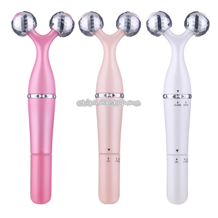 3 In 1 Portable Electric Eye Massager Double Chin Face Lift Body Neck Massage Roller Anti Wrinkle 3D Facial Massage Machine
