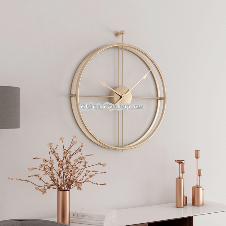 55cm Large Silent Wall Clock Modern Design Clock For Home Decor Office European Style Hanging Wall Watch Clock