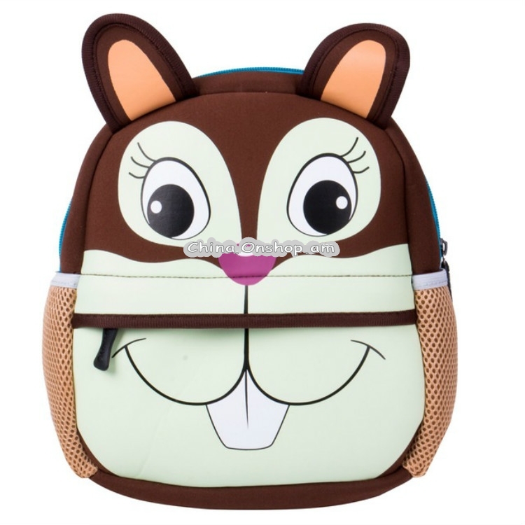 Cute Kid Toddler Schoo Bags Kindergarten Children Schoolbag 3D Cartoon Animal Bag(Tiger)