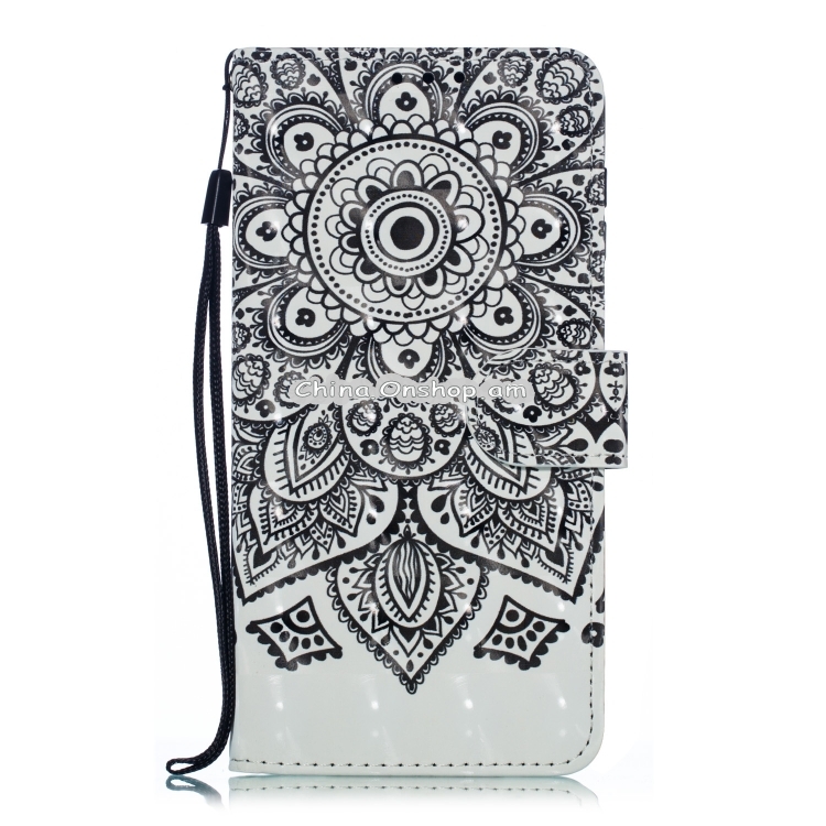 3D Pattern Colored Drawing Horizontal Flip Leather Case for Xiaomi Mi 9 SE, with Holder & Card Slots & Wallet & Lanyar