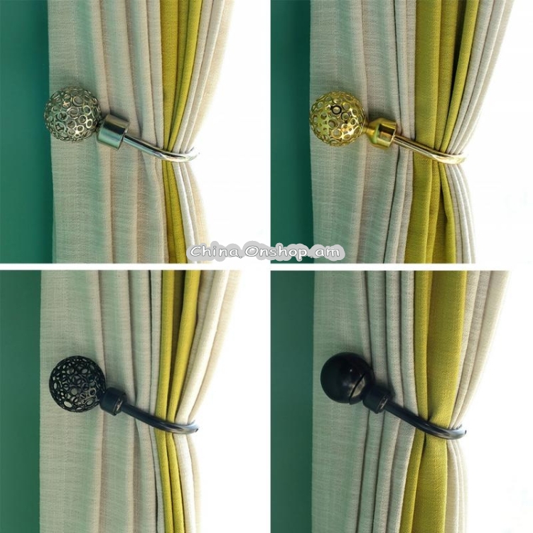 Hollow U shaped Curtain Metal Wall Hooks