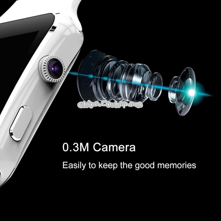 X6 Smart Watch with Camera Touch Screen Support SIM TF Card Bluetooth Smartwatch for iPhone Xiaomi Android Phone