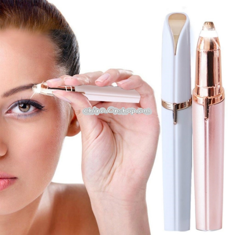 Multifunction Lipstick Eyebrow Trimmer Face Brows Hair Remover Electric Shaver Painless Eye Brow Epilator