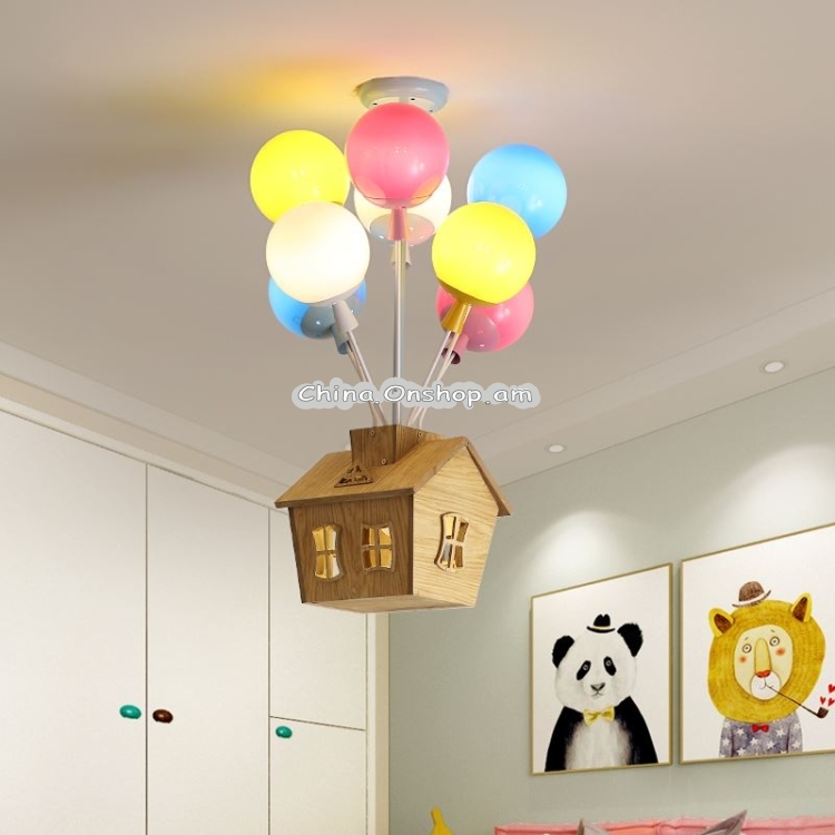 6 Heads Modern Led Fly House Ceiling Pendant Light Decorative Lighting for Kids Room