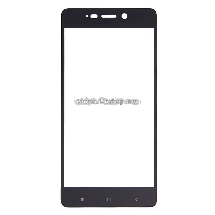 For Xiaomi Redmi 4 0.26mm 9H Surface Hardness Explosion-proof Silk-screen Tempered Glass Full Screen Film